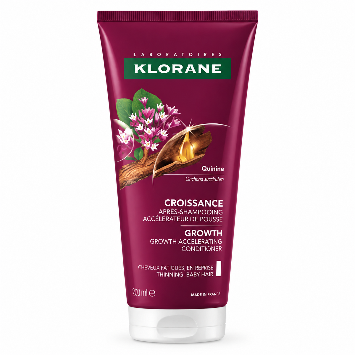 Klorane Crecimiento Acondicionador Acelerador del Crecimiento 200 ml