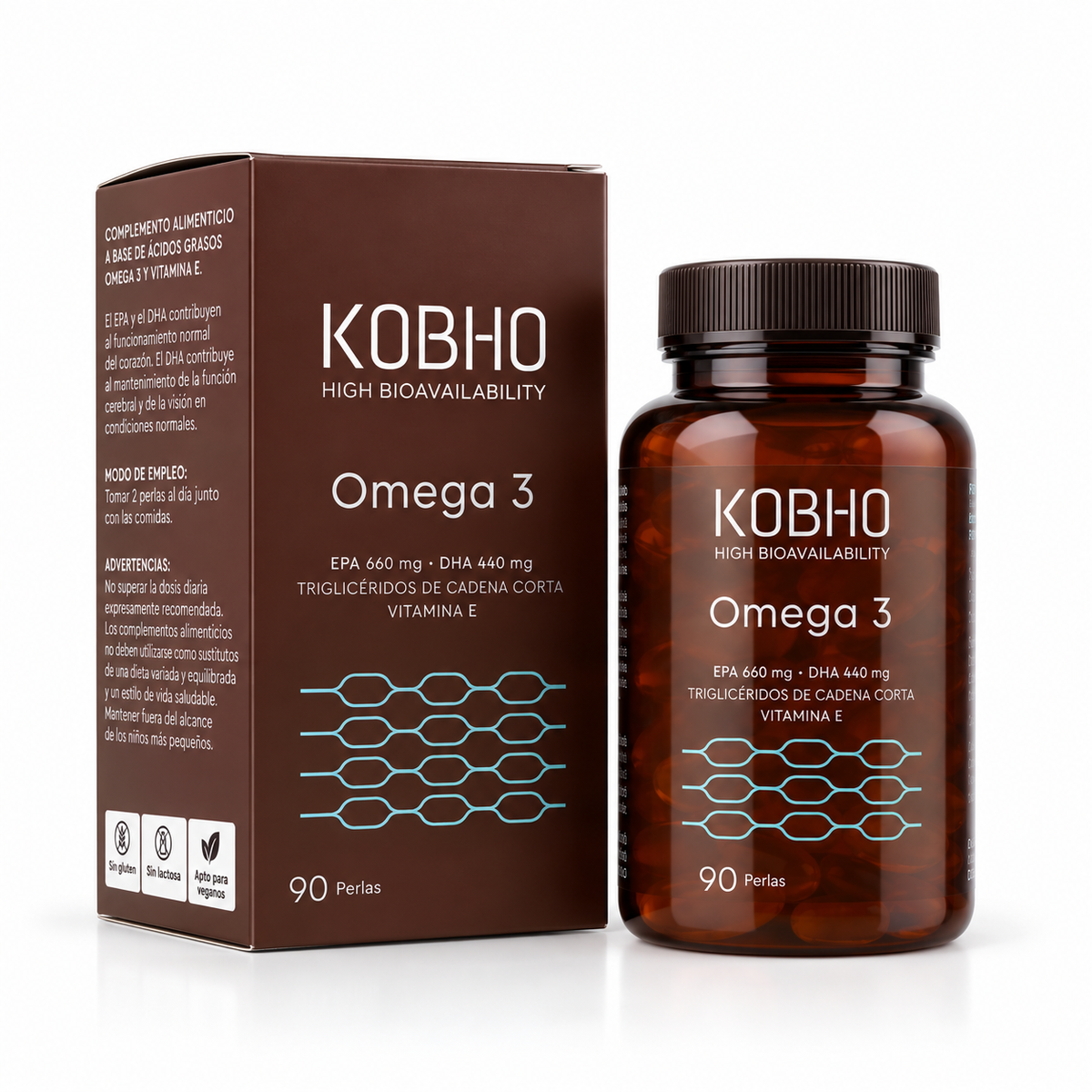 KOBHO Omega 3 90 perlas