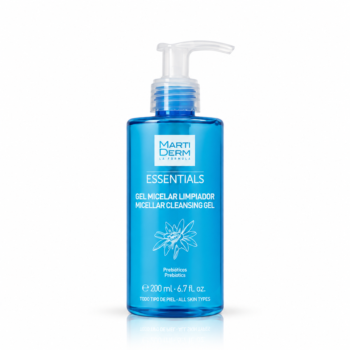 MartiDerm Essentials Gel Micelar Limpiador 200 ml