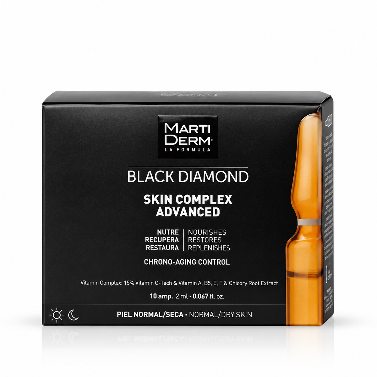 MartiDerm Skin Complex Advanced Black Diamond 10 ampollas