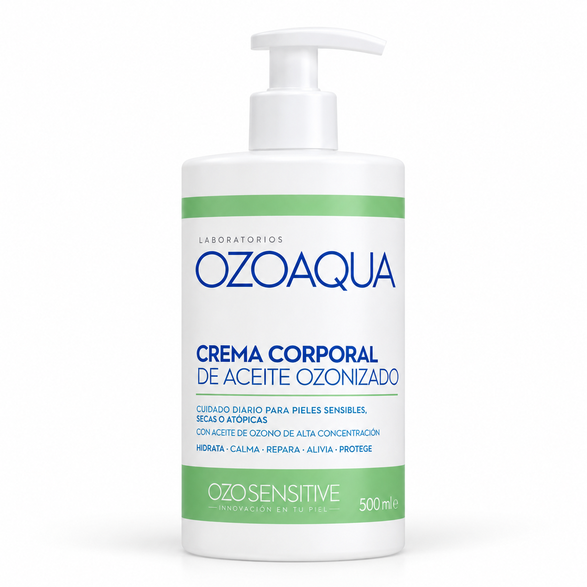 Ozoaqua Crema Corporal de Aceite Ozonizado 500 ml