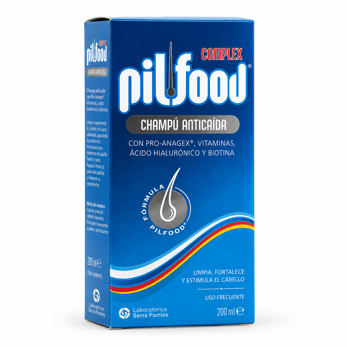 Pilfood Energy Hair Champú Anticaída